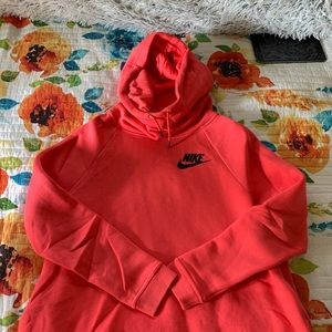 Nike cowl neck hoodie